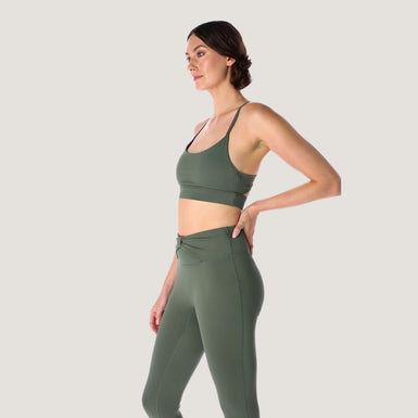 LYNN:  Yoga Bow Detail Bra