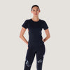 CAMELLIA: Training Peek-a-Boo Sculpt T-Shirt