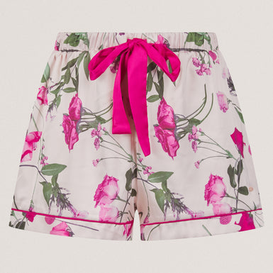 PENNY: SS Printed Satin Set