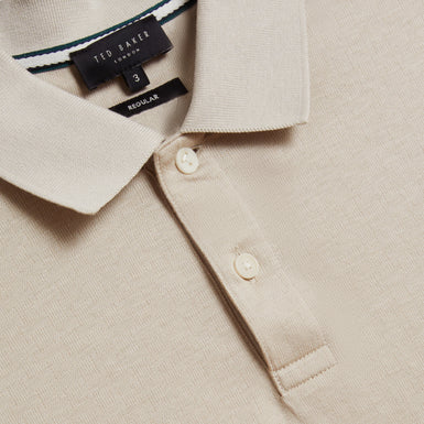 Men's AUGUSO-SS Regular Tonal Jacquard Polo