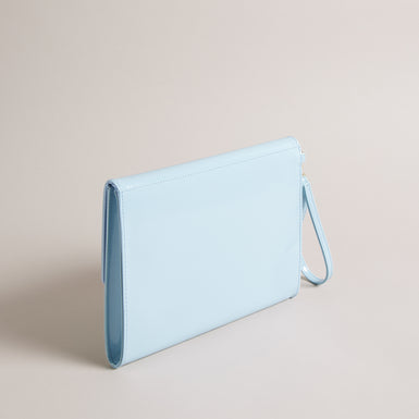 Women's CRINKIE-Crinkle Icon Pouch Lt-Blue