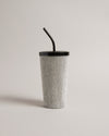 Women's Drinkk-Rhinestone Drink Cup Silver