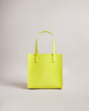 Women's Reptcon-Croc Effect Small Icon Bag Lime