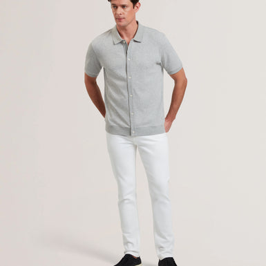 Men's CONNYR-SS Regular Button Through Polo