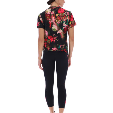 Women's ELSIE-FLORAL AEROFLOW T_SHIRT