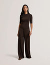 Women's FELIXIA-Knitted Half Sleeve Tee