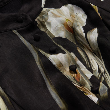 Women's KEEKAA-Linen Silk Pleated Mini Dress