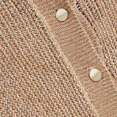Women's MANYA-Chainmail Knitted Cardigan