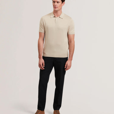 NICKK: SS Silk Cotton Polo