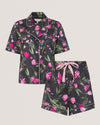 PENNY: Printed Satin Set