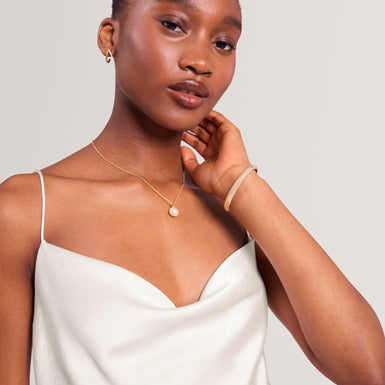 KITI: Satin Cowl Neck Cami Top