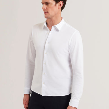 Mens LUCKEY Regular Cotton Pique Jersey