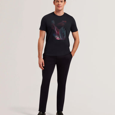 Men's FETHER-SS Box Printed T-Shirt