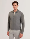 Men's DEJO-Herringbone Front Zip Through
