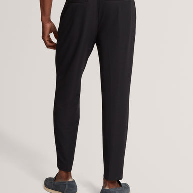 CIALDAT: Tapered Waffle Knit Trouser