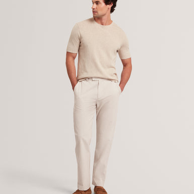 MOBEDO: Tapered Houndstooth Trousers