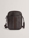 KEIIGAN: Stripe Pu Flight Bag