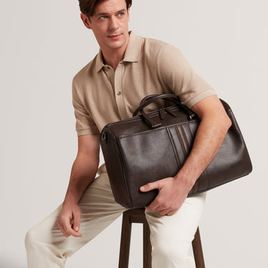KELVIN: Stripe Pu Holdall