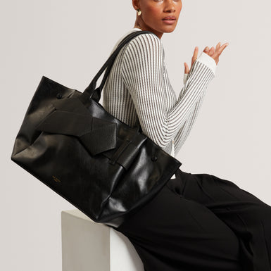 SOPHIAN: Knot Bow Extra Large Tote