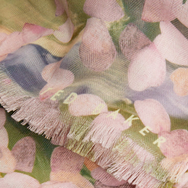 ORLAAE: Floral Print Woven Scarf