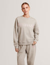 TANLIE: Branded Embroidery Sweatshirt