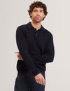 OSAKA: LS Stitch Interest Polo