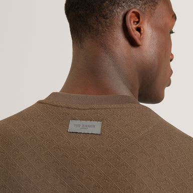 ELDONN: Ss Textured T-Shirt