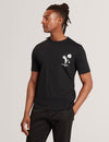 CAHEL: Ss Floral Branded T-Shirt