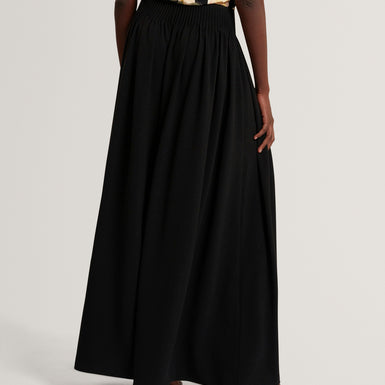 BRACCI: Wide Leg Trouser With Pleated Waistband