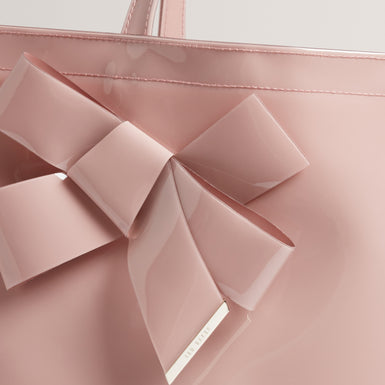 NICONNA: Bow Detail Large Icon Bag