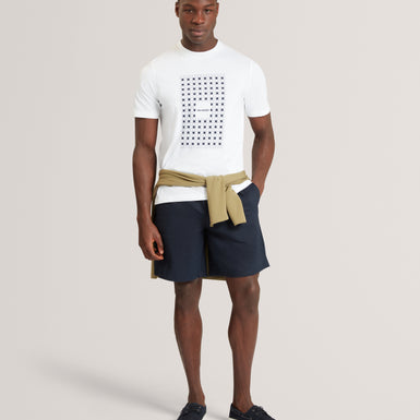 MCCOURT: SS Box Print T-Shirt