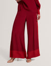 MIRANNA: Colour Block Wide Leg Trouser