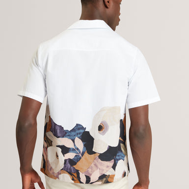MOUSSA: SS Relaxed Placement Print Shirt