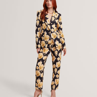 OPINA: Floral Printed Blazer