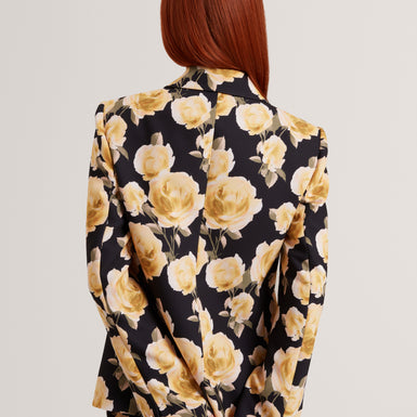 OPINA: Floral Printed Blazer