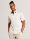 AFFLEK: Ss Regular Floral Print Shirt