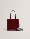 ICONICA: Patent Webbing Small Icon Bag