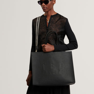 ICONNA: Crosshatch Webbing Extra Large Icon Bag
