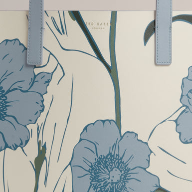 TOOOCON: Floral Print Extra Large Icon Bag