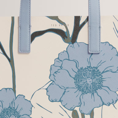 TYECON: Floral Print Small Icon Bag