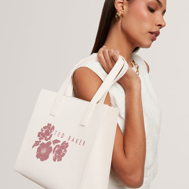 RIPCON: Floral Graphic Small Icon Bag