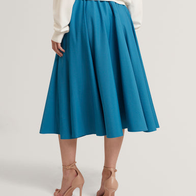 MOVAA: Ottoman Midi Skirt