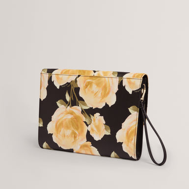 RAYMI: Floral Printed Pouch