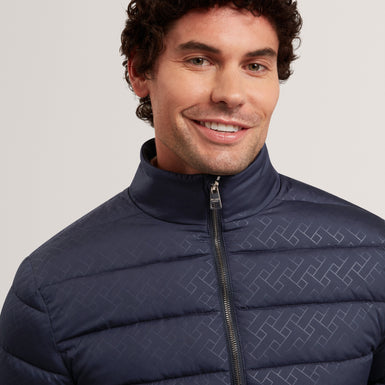 SIRGIIO: Jacquard Lightweight Quilted Jacket