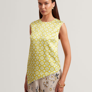 BRANNA: Floral Printed Reversible Top