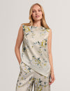 BRANNA: Floral Printed Reversible Top