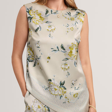 BRANNA: Floral Printed Reversible Top