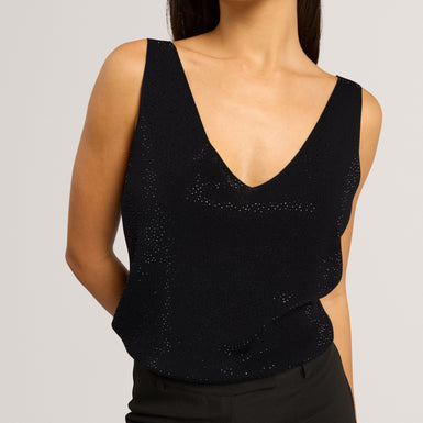 MIRILL: Hot Fix Knitted Tank