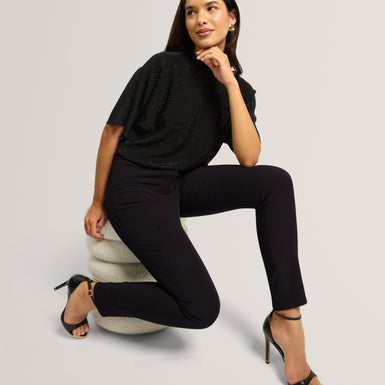HANLIET: Tailored Skinny Trousers