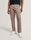 BIRDDY: Slim Semi Plain Smart Trouser